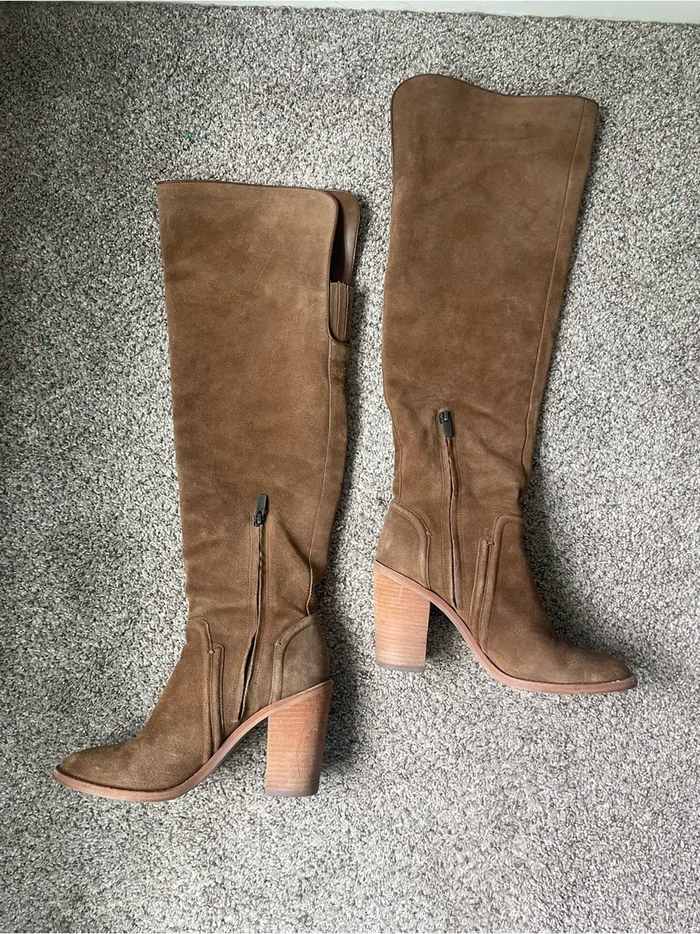 Vince Camuto Melaya Suede Knee High Boots
